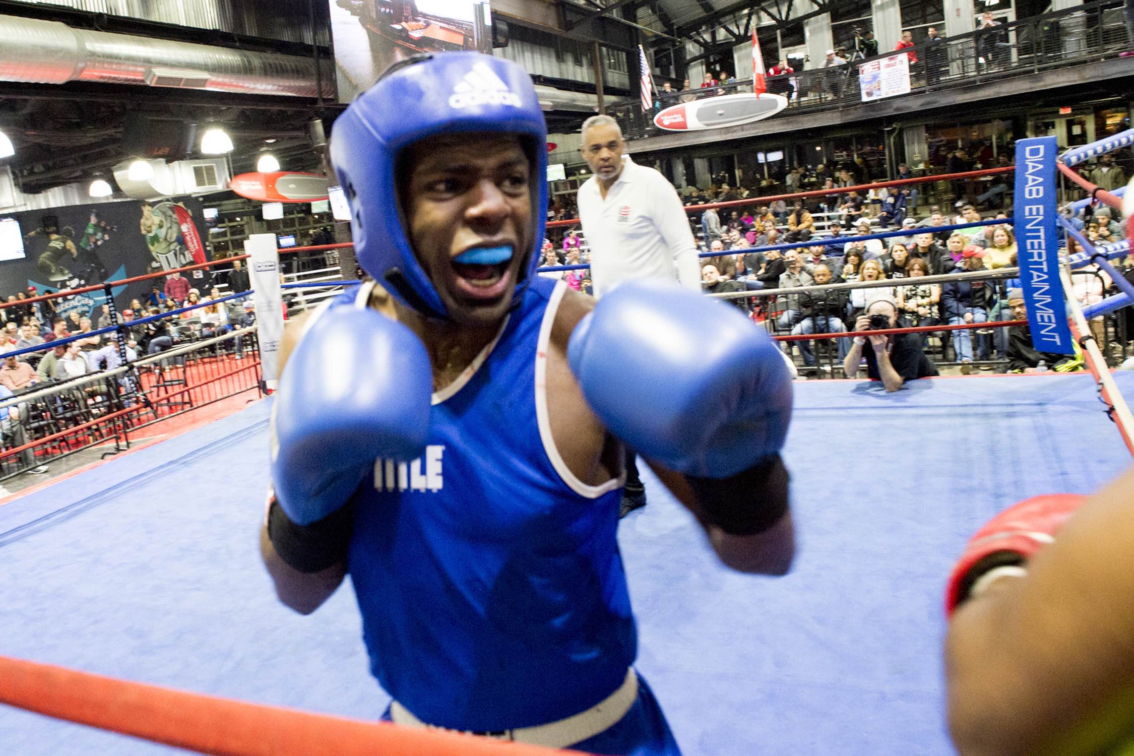 Golden Gloves First Round, New Ground The Public