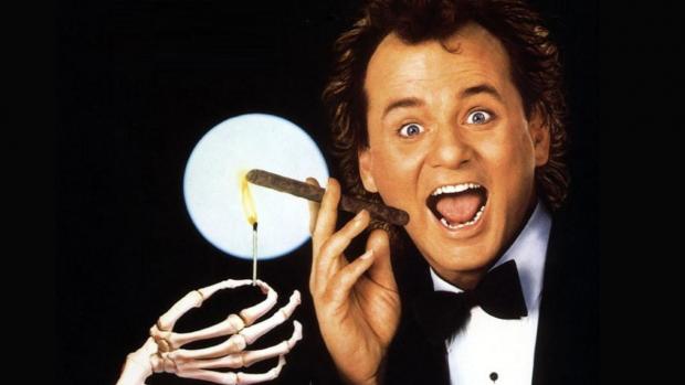 Have an '80s Christmas with Bill Murray in Scrooged at the Screening Room.
