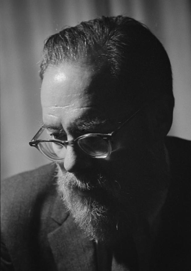 John Berryman in Buffalo, 1968. Photograph by Bruce Jackson.
