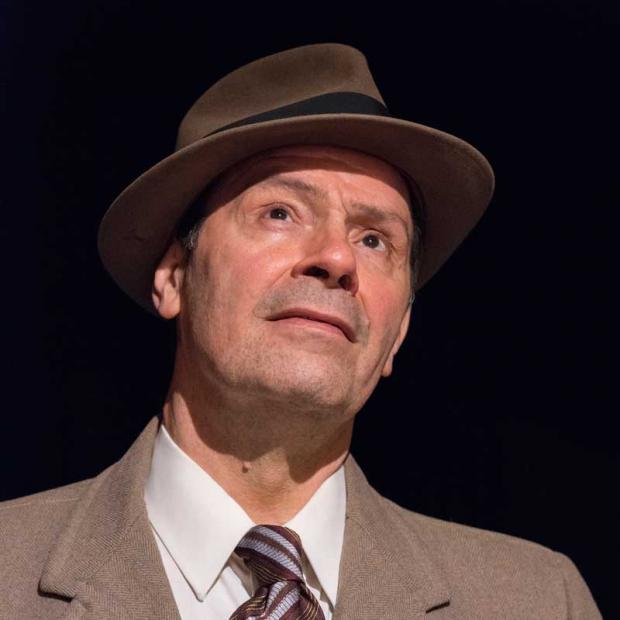 John Fredo as Willie Loman in Irish Classical Theatre's production of "Death of a Salesman"
