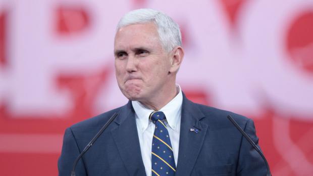 Indiana Governor Mike Pence.  