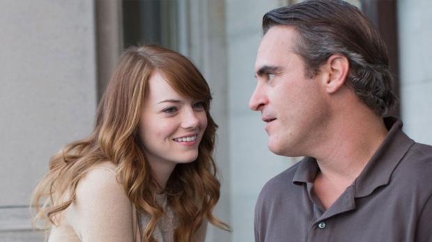 Emma Stone and Joaquin Phoenix in Irrational Man.
