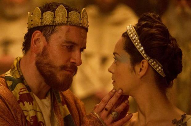 Michael Fassbender and Marion Cotillard in Macbeth.
