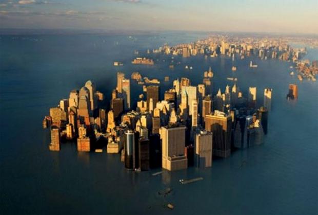 GreenWatch: New York City will go under according to new climate reports.
