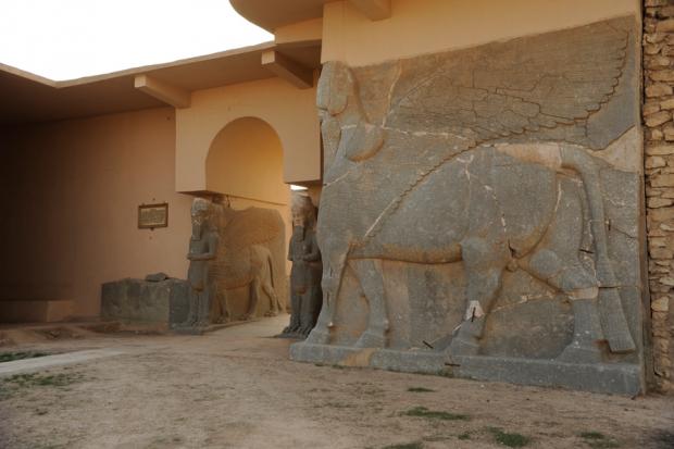 Winged-bull guardians of the ancient city of Nimrud were reportedly&nbsp;destroyed by ISIS bulldozers earlier this month.
