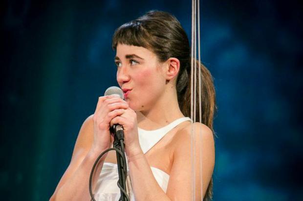 Jessica Wegrzyn in Torn Space Theater's production of The Hairy Ape by Eugene O'Neill, playing now at Adam Mickiewicz Library & Dramatic Circle. Photo by Michael Thomas.
Jessica Wegrzyn in Torn Space Theater's production of The Hairy Ape by Eugene O'Neill, playing now at Adam Mickiewicz Library & Dramatic Circle. Photo by Michael Thomas.