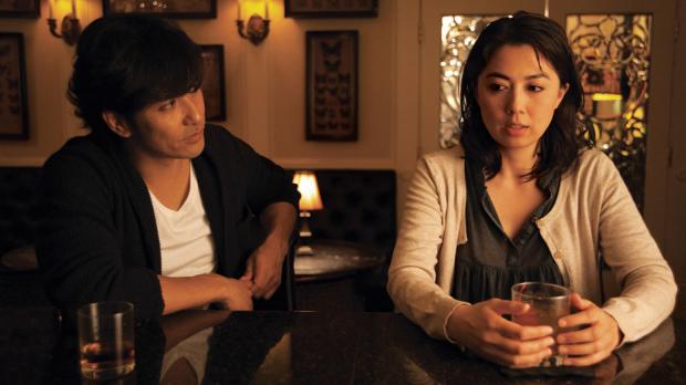 Ayako Fujitani and Kazuki Kitamura in Man from Reno.&nbsp;
