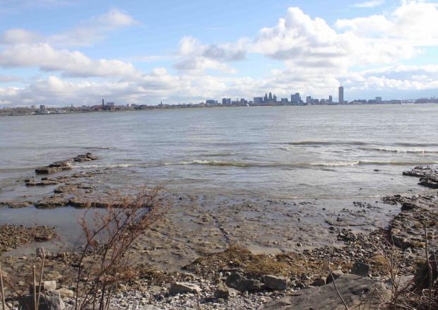 Buffalo New York, shining city by the lake.
