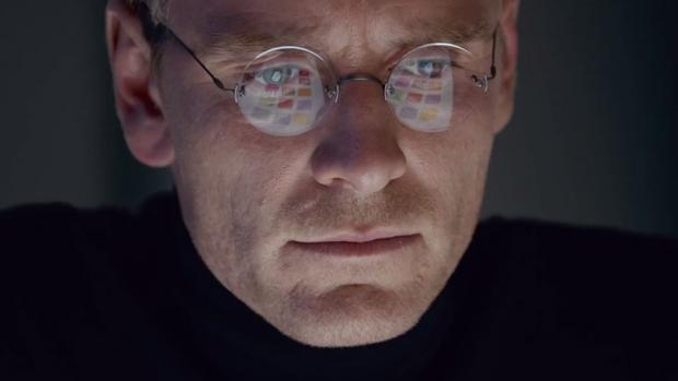 Michael Fassbender in Steve Jobs.
