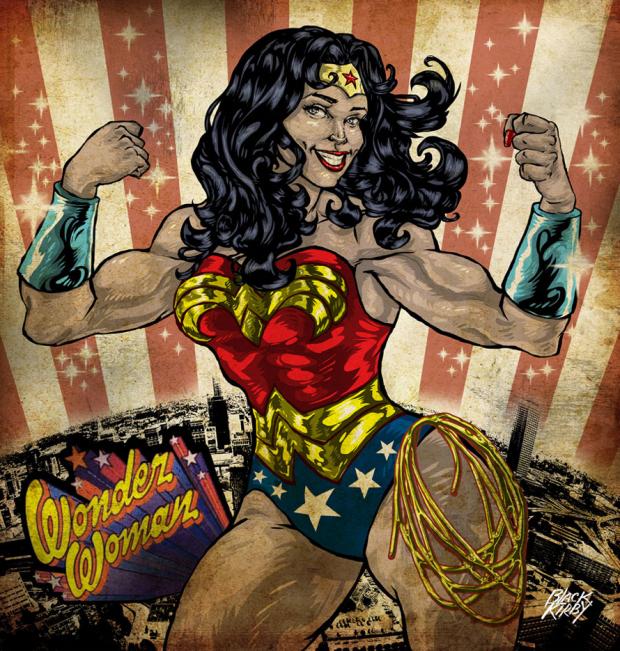 Wonder Woman&nbsp;by&nbsp;Stacey Robinson
