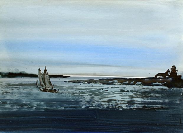 Between the Islands Maine by Robert Noel Blair

