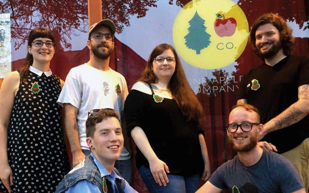 Clockwise from top left: Sarah Liddell, Tom Holt, Esther Neisen, Mike West, Yames Moffit, and Mickey Harmon.
