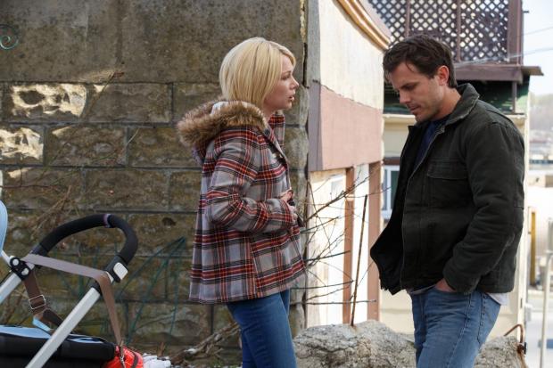 Michelle Williams and Casey Affleck in Manchester by the Sea.
