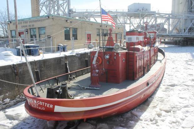 The historic Buffalo Fireboat Edward M. Cotter Photo by jburney
