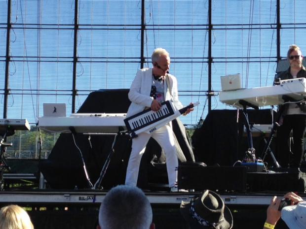 Howard Jones at Artpark, June 14, 2016.
