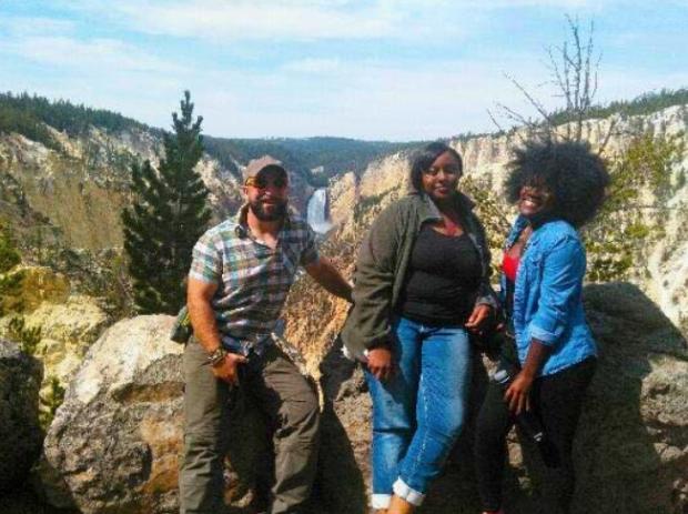 Groundwork Buffalo at Yellowstone Falls, summer 2016
