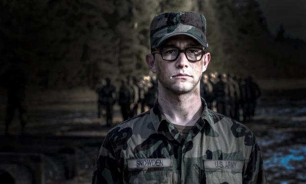 Joseph Gordon-Levitt as Edward Snowden.
