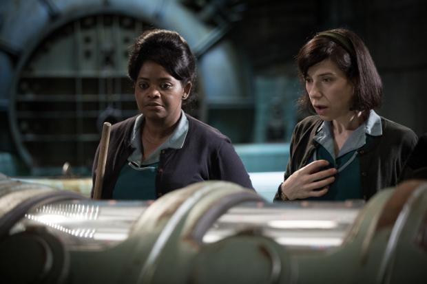 Octavia Spencer and Sally Hawkins in The Shape of Water.
