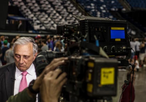 Our favorite photo of Carl Paladino. By Brendan Bannon.
