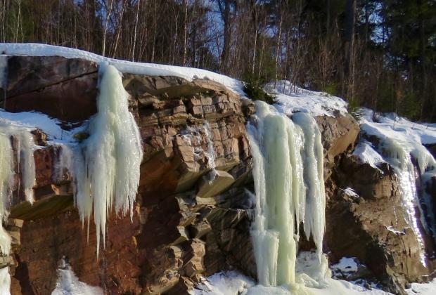 Froze Earth, Algonquin Provincial Park, Ontario Canada &nbsp;Photo by Jburney
