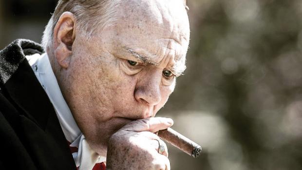 Brian Cox as Winston Churchill.
