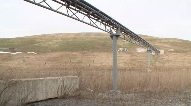 The CWM landfill in Porter.&nbsp;
