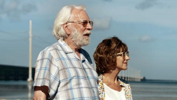 Donald Sutherland and Helen Mirren in The Leisure Seeker.
