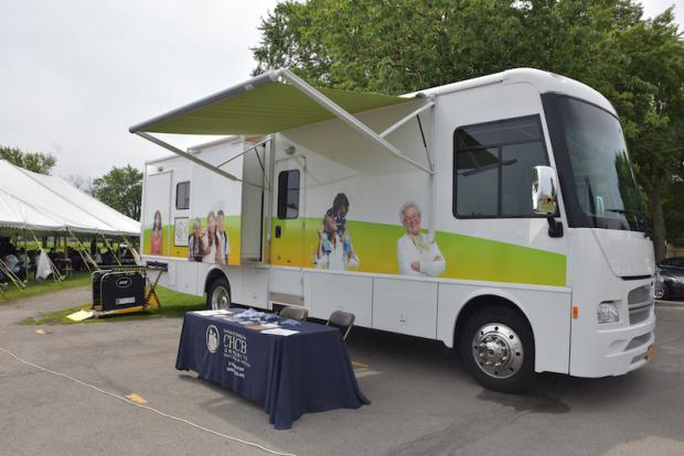 Buffalo Public Schools would like mobile health clinics like this one to screen students for lead exposure. The county health department doesn't support th idea. Why?
