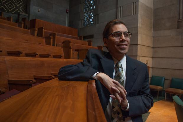 Michael J. LoCurto in Buffalo Common Council Chambers. Photo by Whitney Arlene Crispell.
