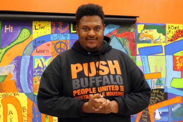 Ups to PUSH Buffalo's John Washington for his advocacy for fair and decent public housing.
