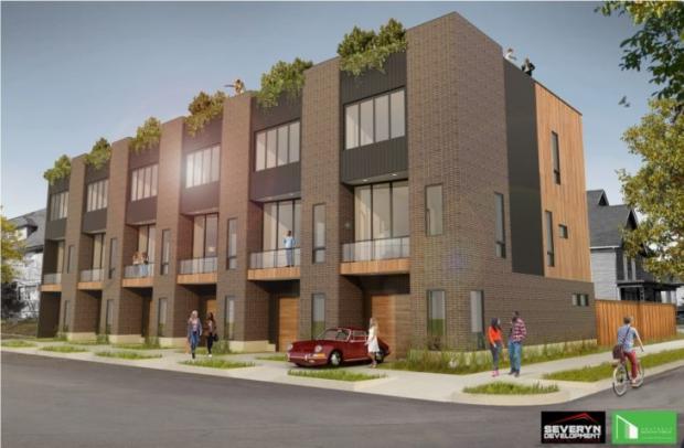 This proposed development for the corner of Jersey and 14th streets has gone back to the drawing board, thanks to nieghborhood activism. And kudos to that.
