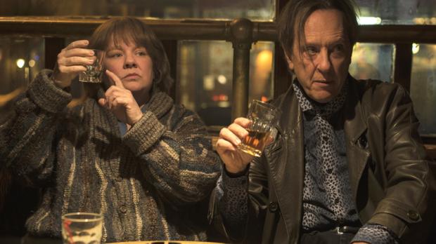 Melissa McCarthy and Richard E. Grant in Can You Ever Forgive Me?
