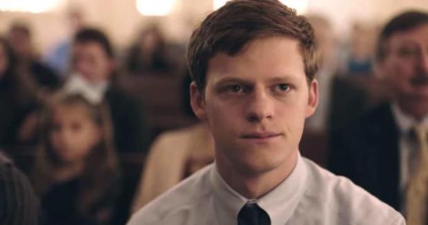 Lucas Hedges in Boy Erased.
