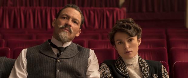 Dominic West and Keira Knightley in Colette.
