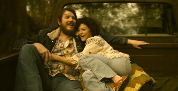 Ben Dickey and Alia Shawkat in Blaze.
