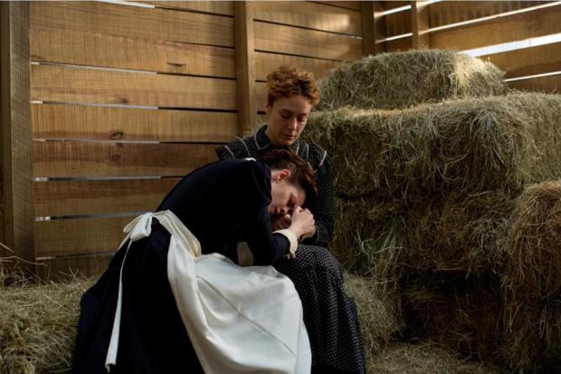 Kristen Stewart and Chloë Sevigny in Lizzie.
