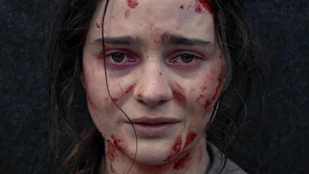 This is going to hurt: Aisling Franciosi in The Nightingale. 
