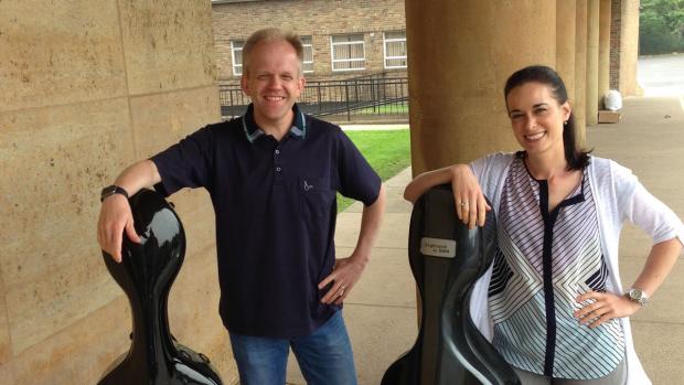 David Schmude and Amerlie Fradette, both of the BPO.
